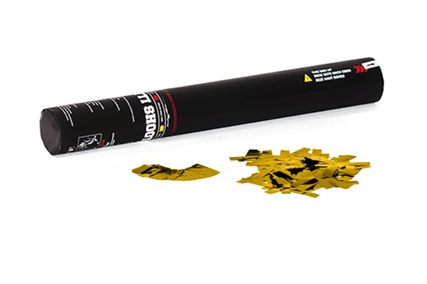 Handheld Confetti Cannon 28cm, gold