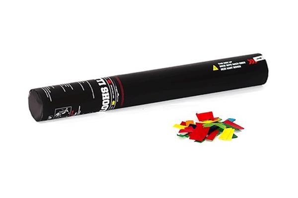 Handheld Confetti Cannon 28cm, multicolor Handheld Confetti Cannon 28cm, multicolor