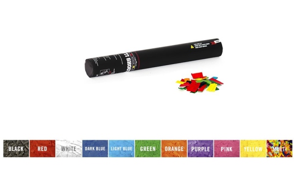 Handheld Confetti Cannon 50cm, multicolor