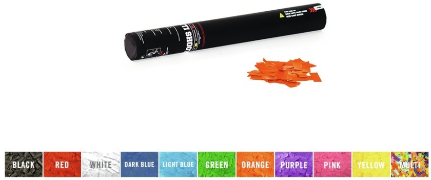 TCM FX Handheld Confetti Cannon 50cm, orange