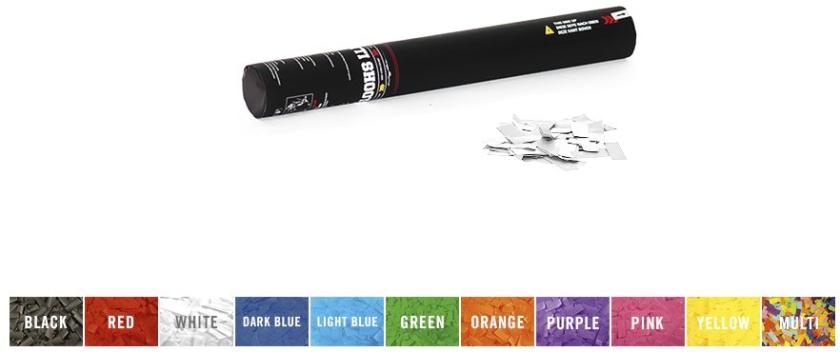 TCM FX Handheld Confetti Cannon 50cm, white