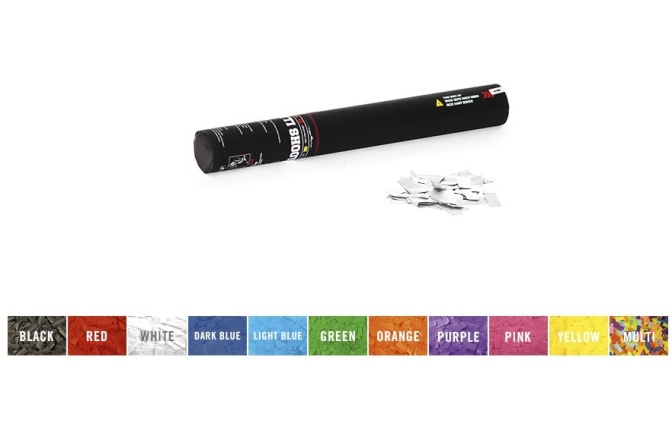 Tun confetti TCM FX Handheld Confetti Cannon 50cm, white/silver