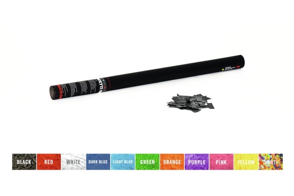 Handheld Confetti Cannon 80cm, black