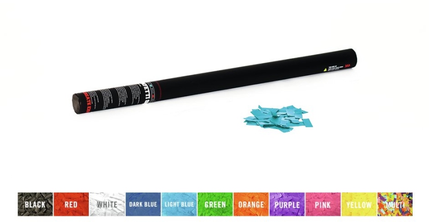 TCM FX Handheld Confetti Cannon 80cm, light blue