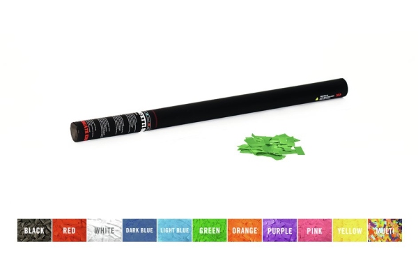 Handheld Confetti Cannon 80cm, light green