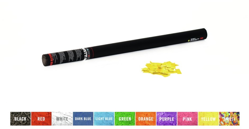 TCM FX Handheld Confetti Cannon 80cm, yellow