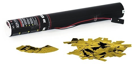 TCM FX Electric Confetti Cannon 50cm, gold