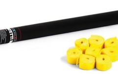 Tun de confetti portabil, galben TCM FX Handheld Streamer Cannon 80cm, yellow