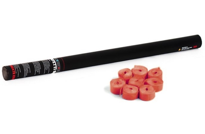Tun de confetti portabil, roșu TCM FX Handheld Streamer Cannon 80cm, red
