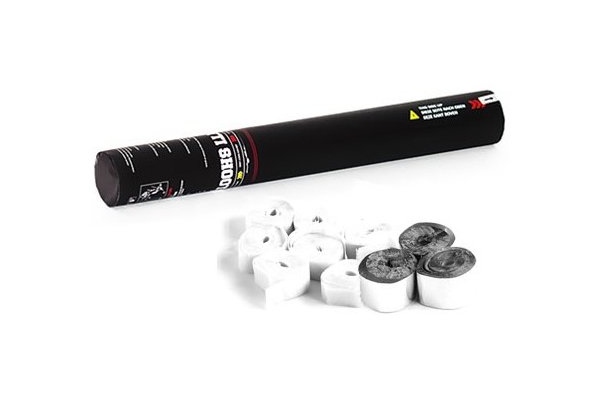 Handheld Streamer Cannon 50cm, white/silver