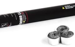 Tun de confetti portabil,  TCM FX Handheld Streamer Cannon 50cm, silver