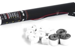 Tun electric confetti, alb/argintiu TCM FX Electric Streamer Cannon 50cm, white/silver