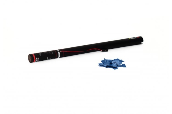 Electric Confetti Cannon 80cm, dark blue Electric Confetti Cannon 80cm, dark blue