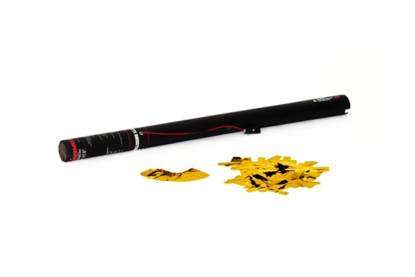 Electric Confetti Cannon 80cm, gold