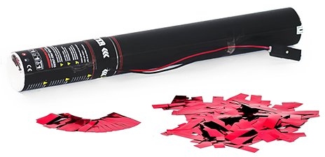 TCM FX Electric Confetti Cannon 50cm, pink metallic