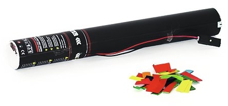 TCM FX Electric Confetti Cannon 50cm, multicolor