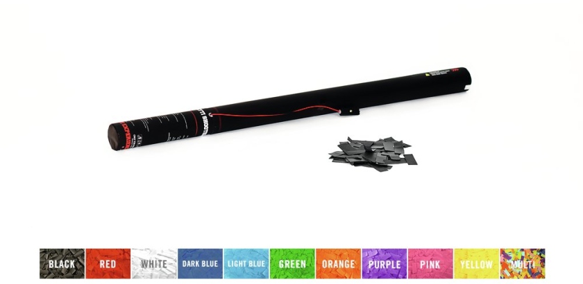 TCM FX Electric Confetti Cannon 80cm, black
