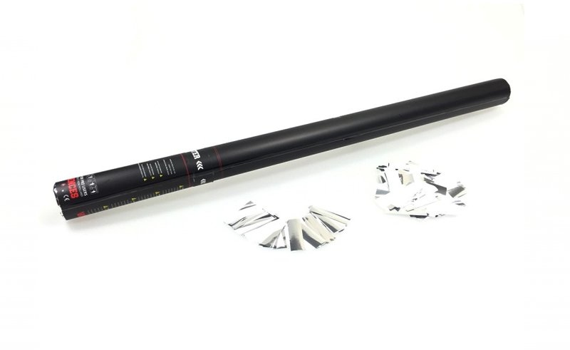 TCM FX Electric Confetti Cannon 80cm, white/silver