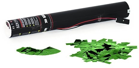 TCM FX Electric Confetti Cannon 50cm, green metallic