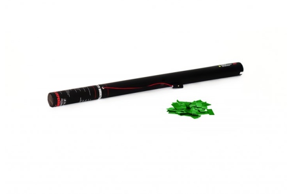 Electric Confetti Cannon 80cm, dark green Electric Confetti Cannon 80cm, dark green