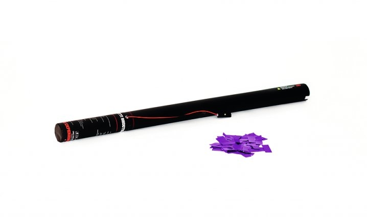 TCM FX Electric Confetti Cannon 80cm, purple