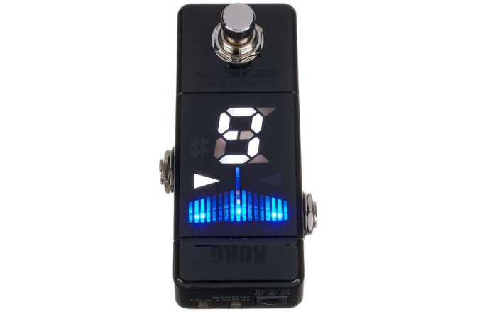 Tuner în Formă de Mini Pedală Korg Pitchblack X Mini