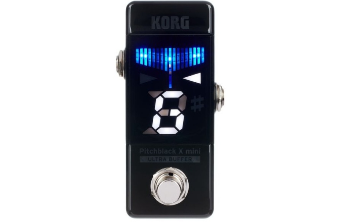 Tuner în Formă de Mini Pedală Korg Pitchblack X Mini
