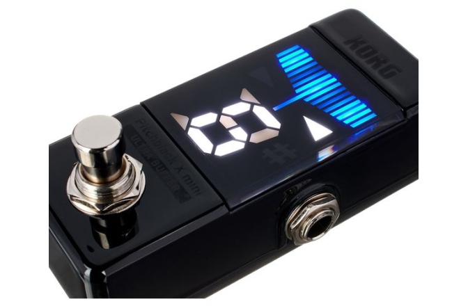 Tuner în Formă de Mini Pedală Korg Pitchblack X Mini