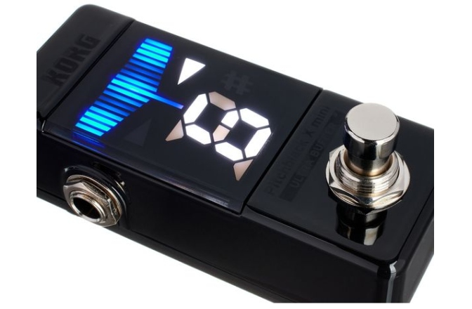 Tuner în Formă de Mini Pedală Korg Pitchblack X Mini
