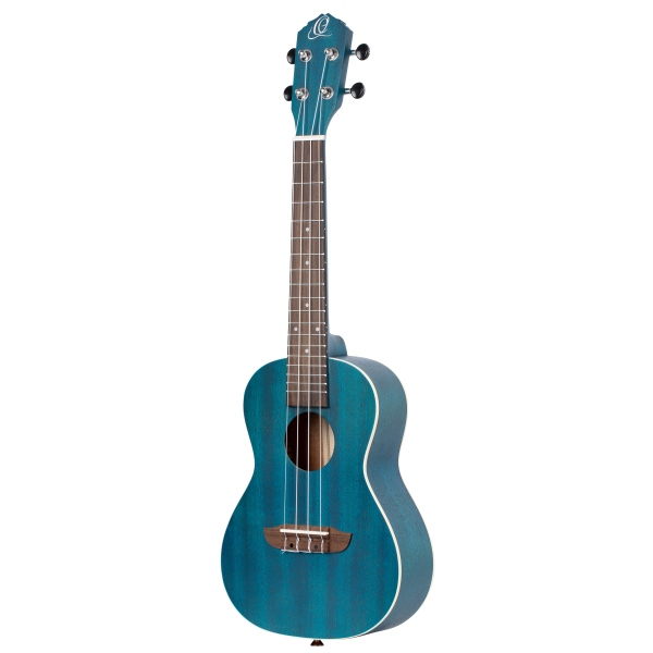 Ortega Earth Serie Concert Ukulele Lefty - Ocean Blue