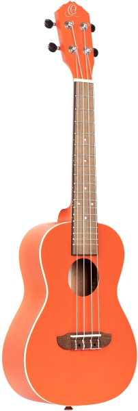 Ortega Earth Series Concert Ukulele 4 String - Hokkaido Pumpkin Orange