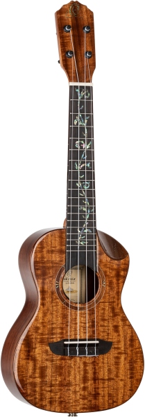 Ortega Elite Series Concert Ukulele 4 String - solid Acacia top + Bag