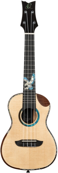 Ortega The Private Room Concert Ukulele 4 String + Elite DeLuxe Gig Bag