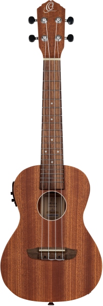 Ortega Ukulele Timber Series Concert Preamp inclusive Gigbag - Natural Sapele
