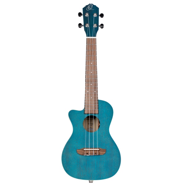 Ortega Earth Series Concert-Ukulele Lefty - Ocean Blue