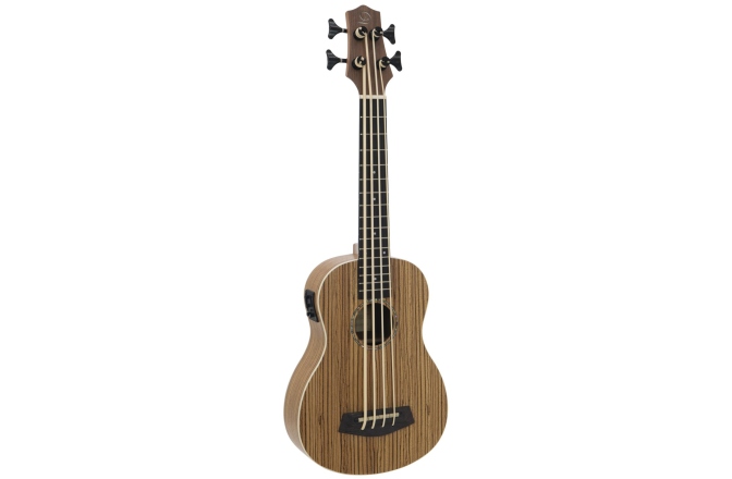 Ukulele electro-acustic Dimavery UK-700 Bass Ukulele, Zebra