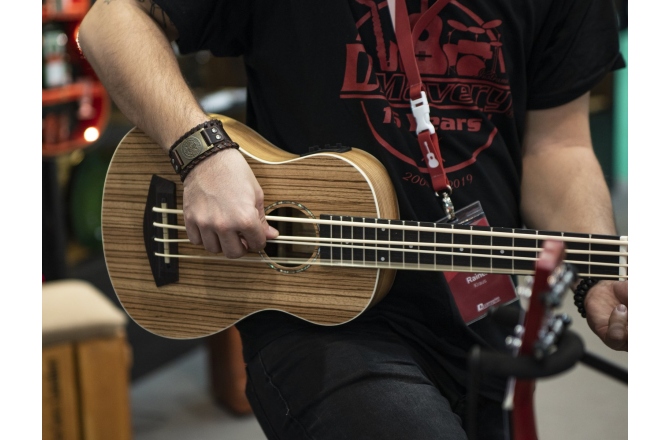 Ukulele electro-acustic Dimavery UK-700 Bass Ukulele, Zebra