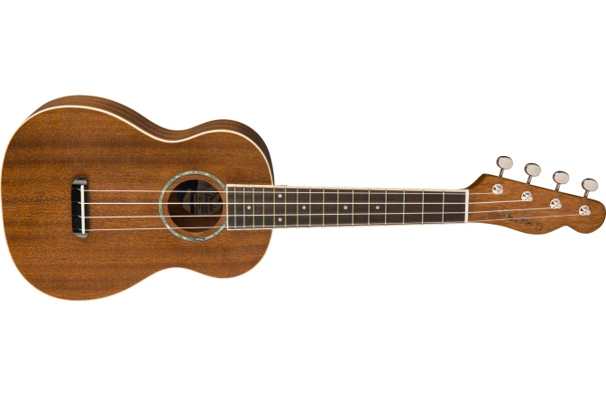 Ukulele Fender Zuma Concert Ukulele Walnut Fingerboard Natural