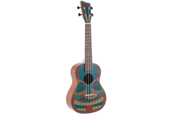 Concert Ukulele Manoa Tiki Design 2