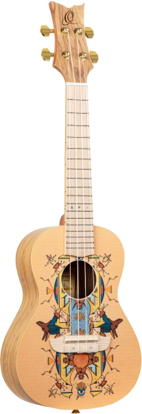 Ortega Art Series Concert Ukulele 4 String - Egypt