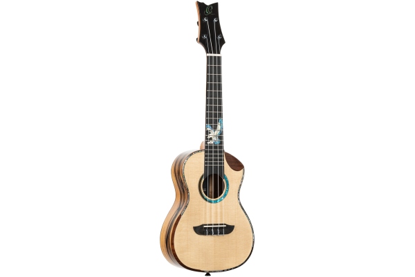 Ortega B-Grade  The Private Room Concert Ukulele 4 String + Elite DeLuxe Gig Bag