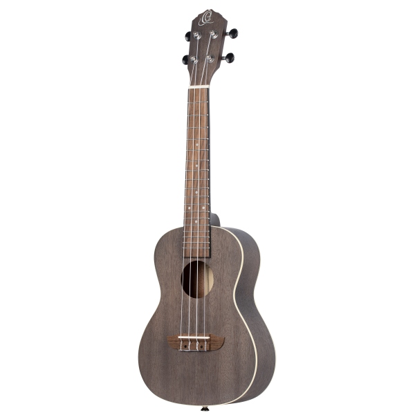 Ortega Earth Series Concert Ukulele - coal black