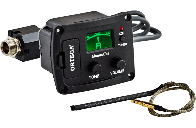 Ukulele  Ortega Earth Series Concert -Ukulele Lefty - coal black