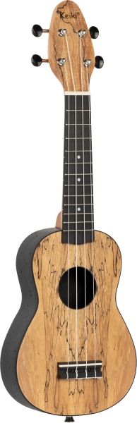 Ortega KEIKI K3 Series Ukulele Set ''Spalted Maple