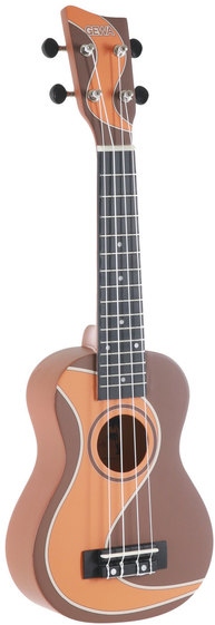 Gewa Soprano Ukulele Manoa Sapele Muddy Roads