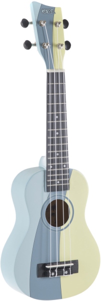 Gewa Soprano Ukulele Manoa Sapele Tropical waves