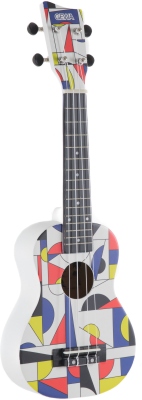 Gewa Soprano Ukulele Manoa Square White 2 Gewa Soprano Ukulele Manoa Square White 2