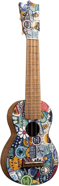 Martin Guitars 0XK Life Is Good Sporano Uke