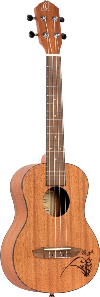 Ortega Tenor Ukulele - Bonfire Series - laser engraved