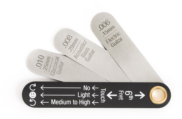 Music Nomad Precision Truss Rod Gauge with Pick Capo